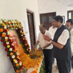 MP Ujjwal Raman Singh pays tribute to late PC Joshi