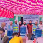 Cold water stall organised by GNRF