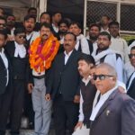 Rashid Ali filed his nomination for post of Librarian and President