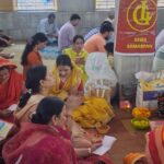 Hanuman Chalisa recitation takes place at Hanuman temple