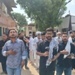 Majlis organized in Imambara of late Mubarak Hussain, large number of devotees participated
