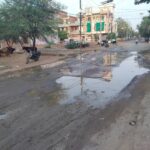 Kalindipuram roads exhibits pix of utter civic neglect