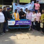 Rotary Prayagraj Platinum shows path to self-reliance by distributing five carts to needy street vendors