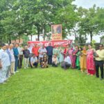 Pensioners perform tree plantation