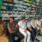 Inauguration of a new medical shop in rural area for public service