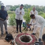 Bharat Petroleum organised tree plantation drive and LPG safety clinic, planting 1k saplings