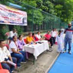 Volleyball competition organized at District Sports Training Center