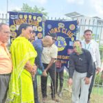 Massive tree plantation program by Lions Club
