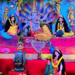 Gajanan, king of Shiv Park, seated with due rituals