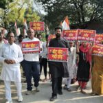 Cong takes to streets to protect democracy, march led by trans-Ganga chief