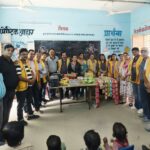 Lions Club Alld Sangam organised service prog at Anganwadi Centre